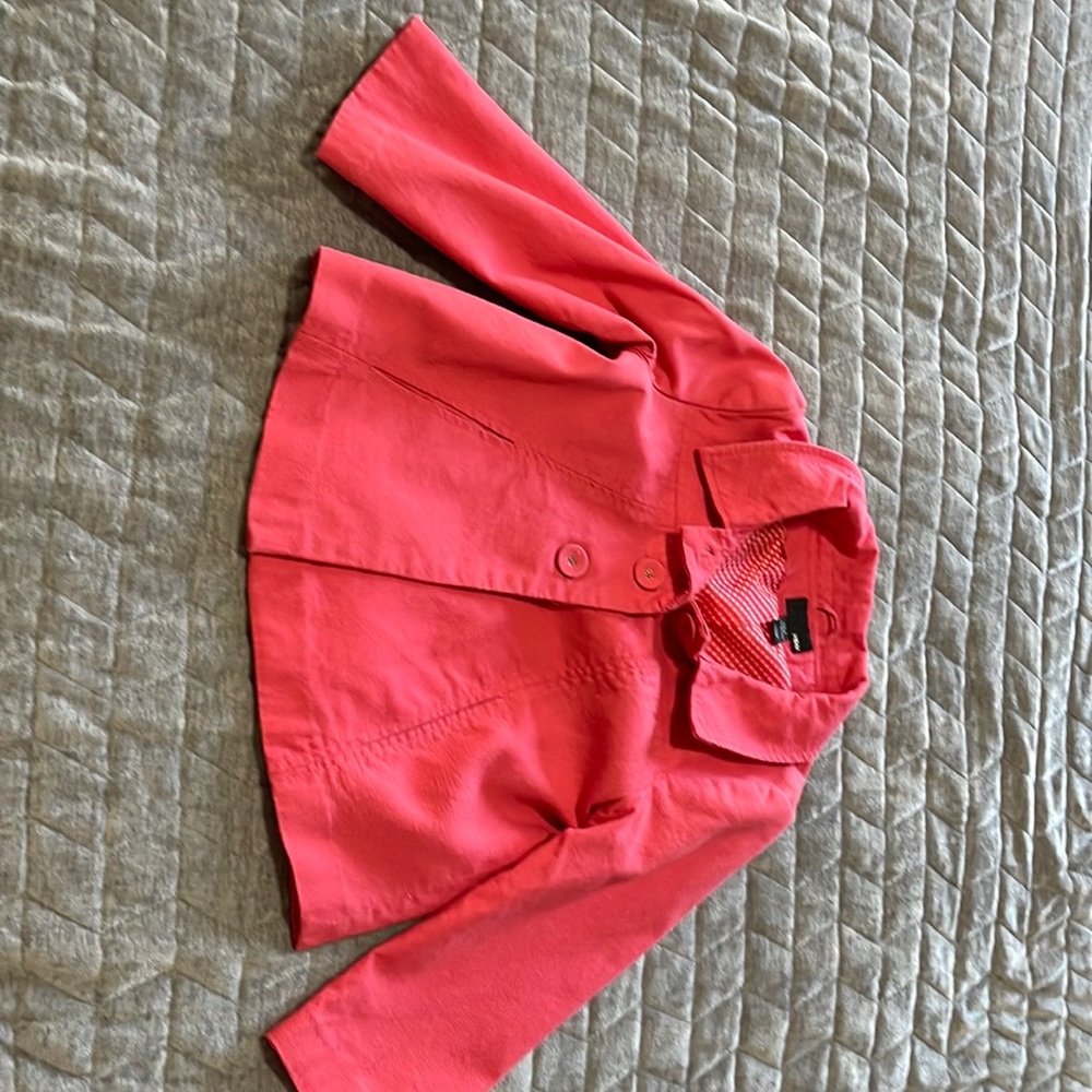 Pink h&m blazer size small